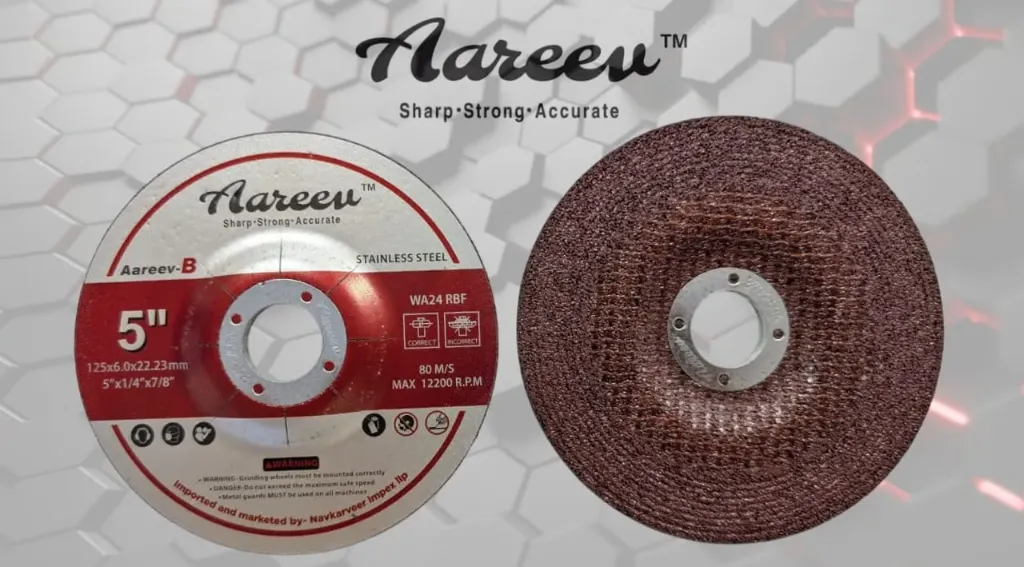 Aareev D.C Wheels 125x6x22.2 2.5Net (Brown)