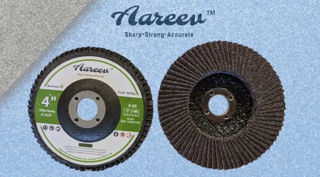 Aareev Flap Disc 100x16 A60 (Black)